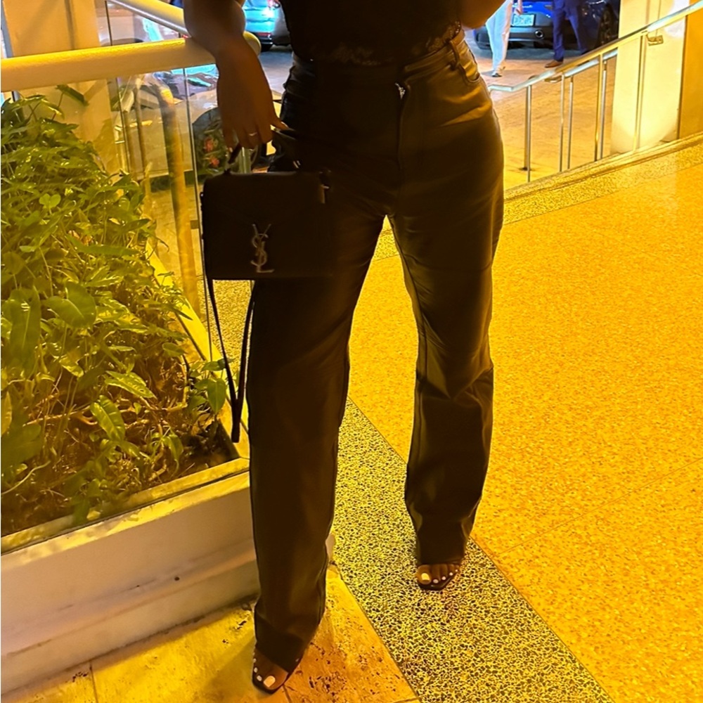 House Of CB Omaira vegan leather pants